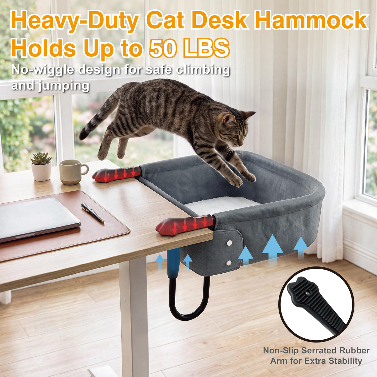 Cat Desk Bed for Large Cats 50lbs E455415