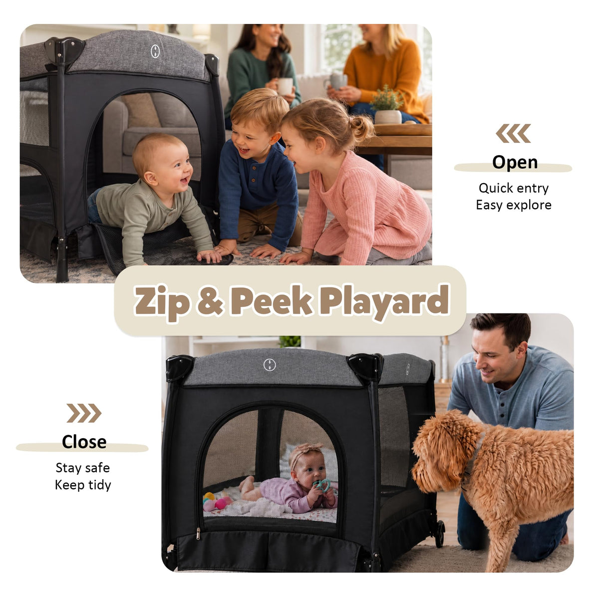 Baby Pack and Play with Bassinet H710