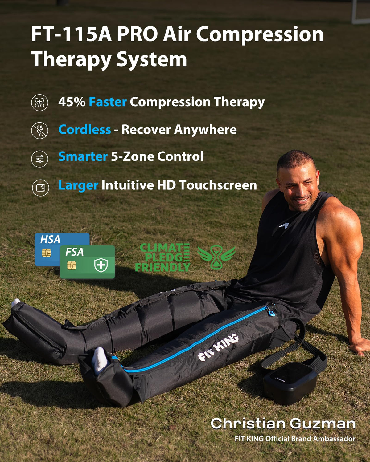 Cordless Leg Massager Compression Boots I745