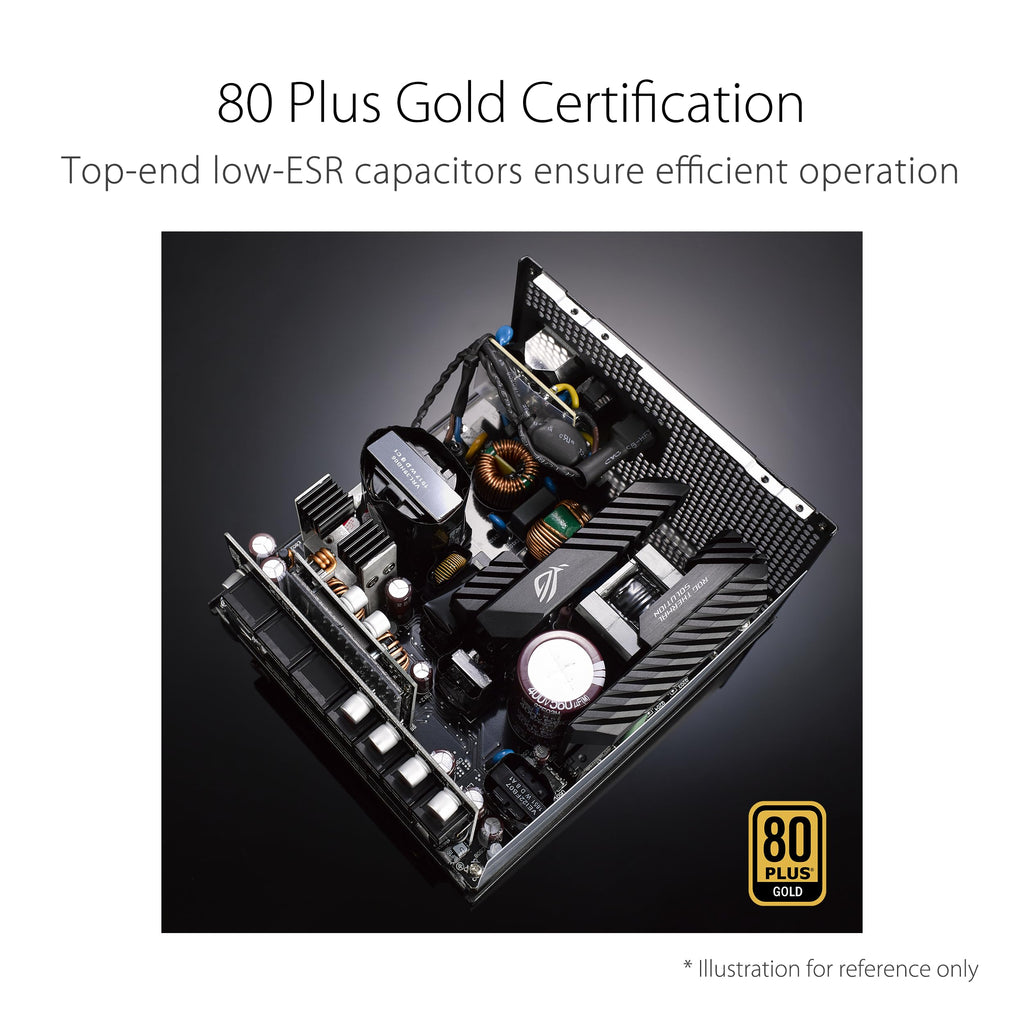 750W Fully Modular 80 Plus Gold ATX Power Supply S353