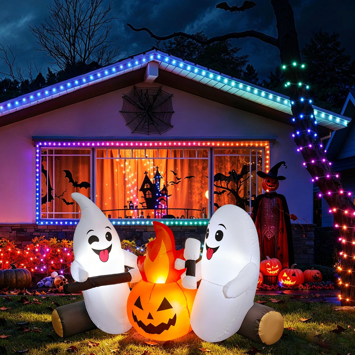 6FT Halloween Inflatable Ghost G62332