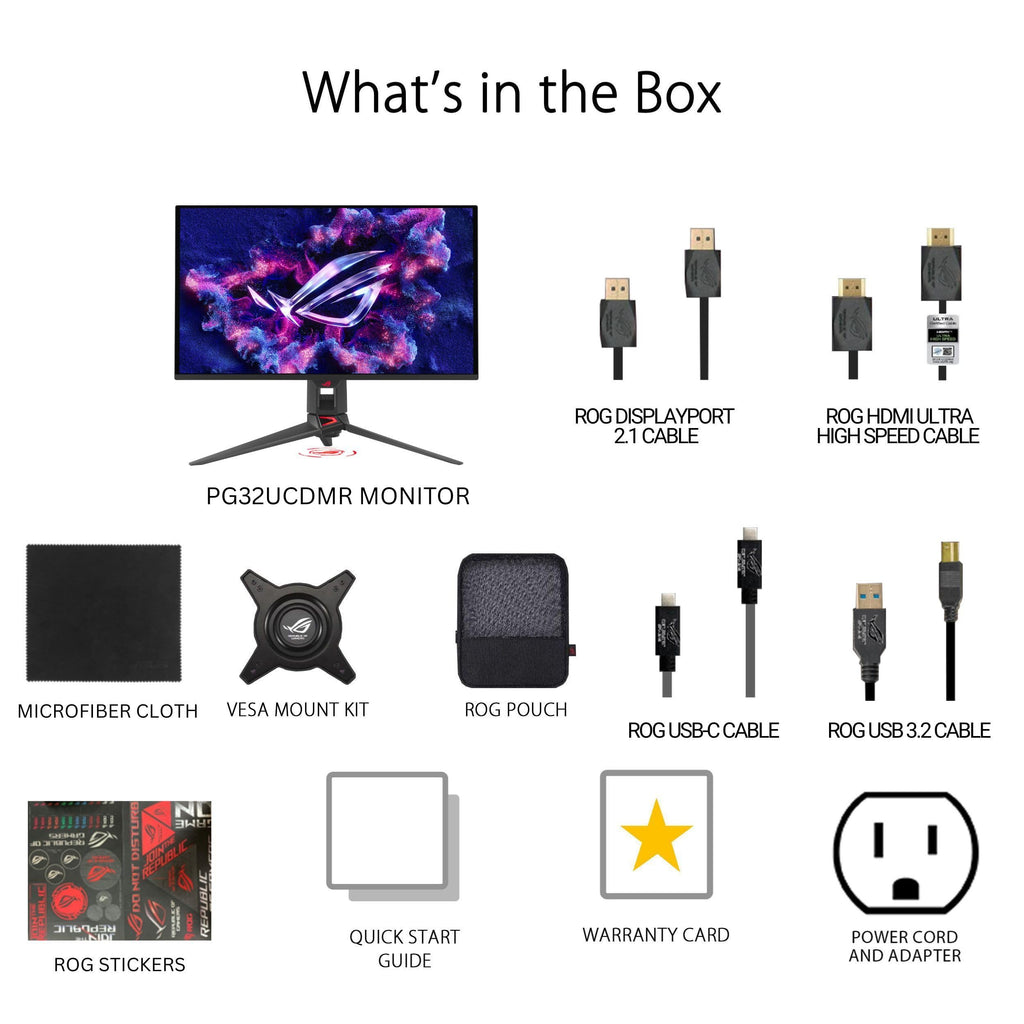 32 Inch 4K 240Hz OLED Gaming Monitor U27304