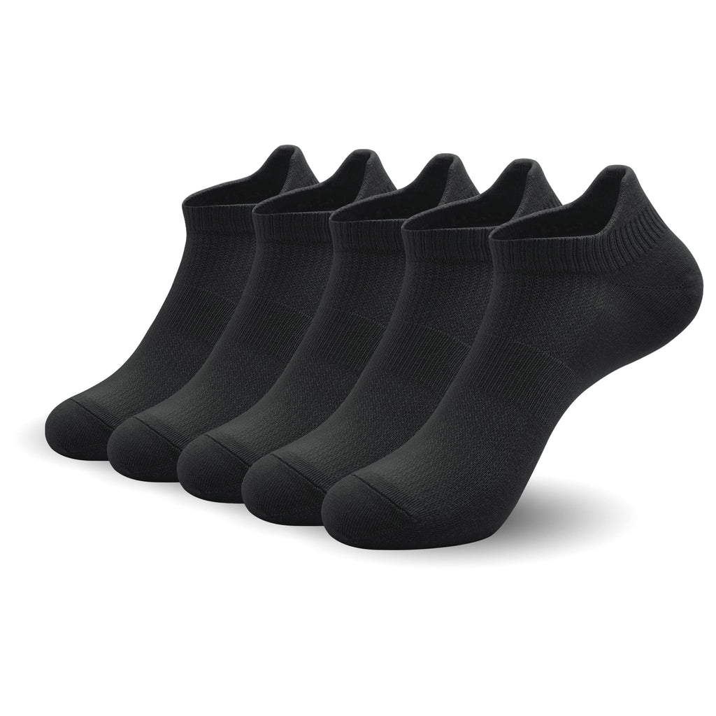 Viscose Bamboo Low Cut No Show Socks 5 Pairs X85451