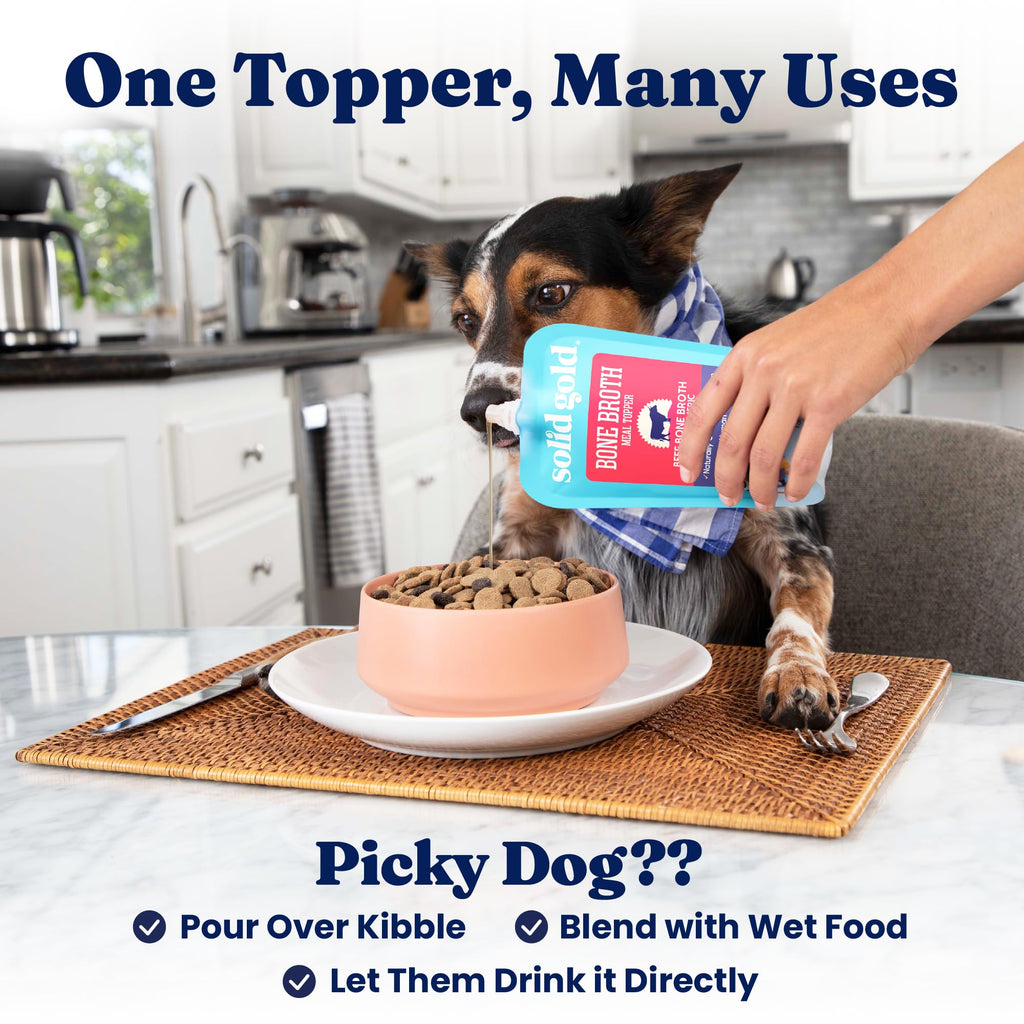 Solid Gold Beef Bone Broth for Dogs D7038