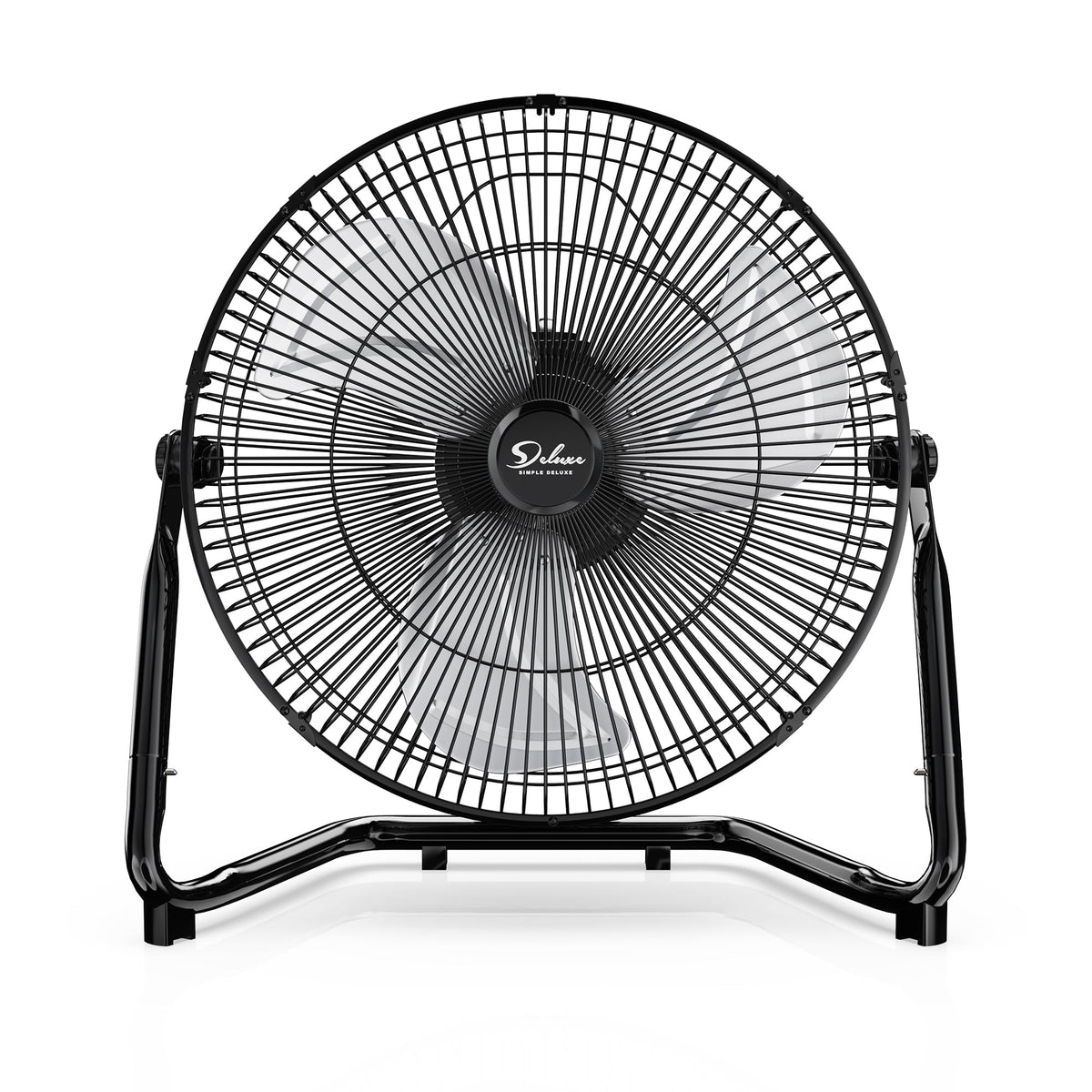 20 Inch 3-Speed High Velocity Metal Floor Fan W4383