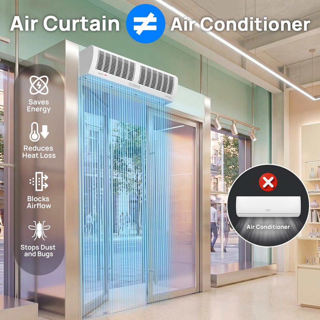 36-Inch Wall-Mounted Air Curtain Fan Y7351