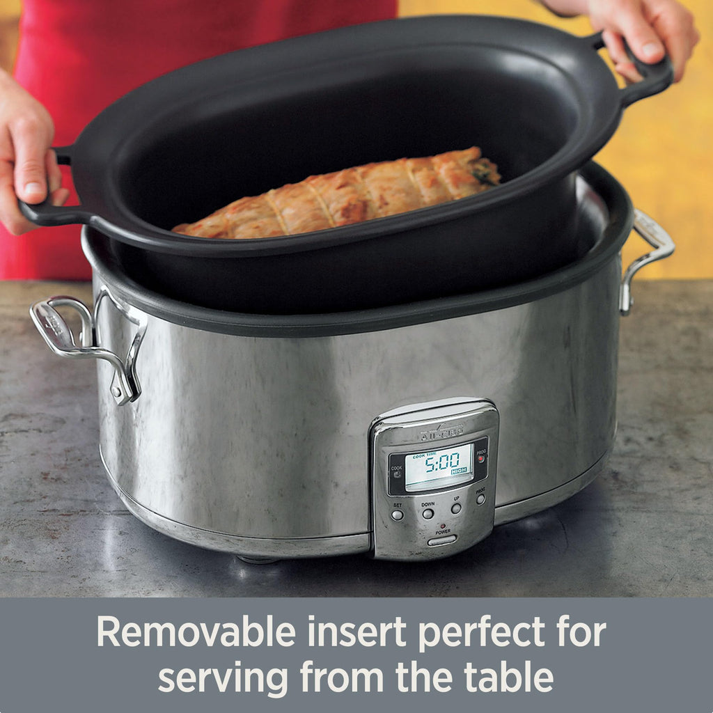 Stainless Steel Electric Slow Cooker 7-Quart R70145