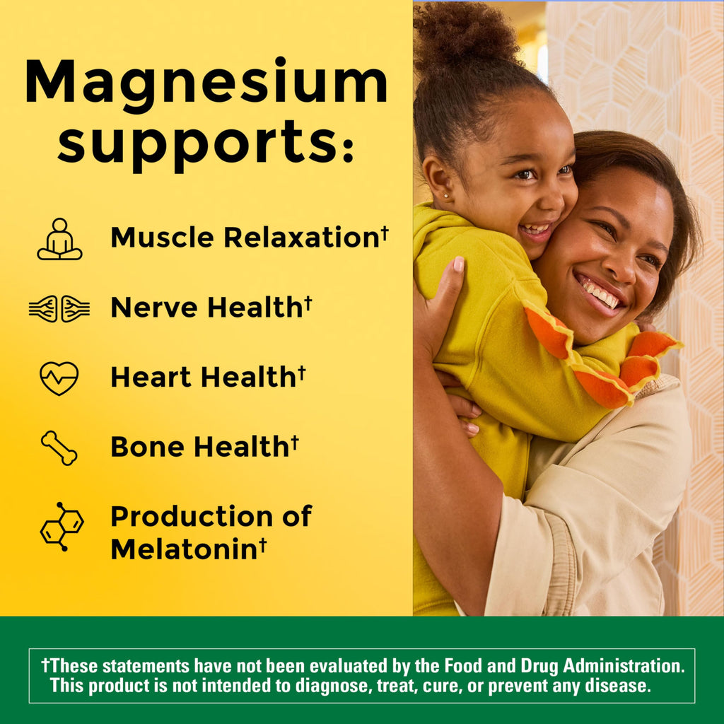 Magnesium Glycinate 200 mg 60 Capsules M4515