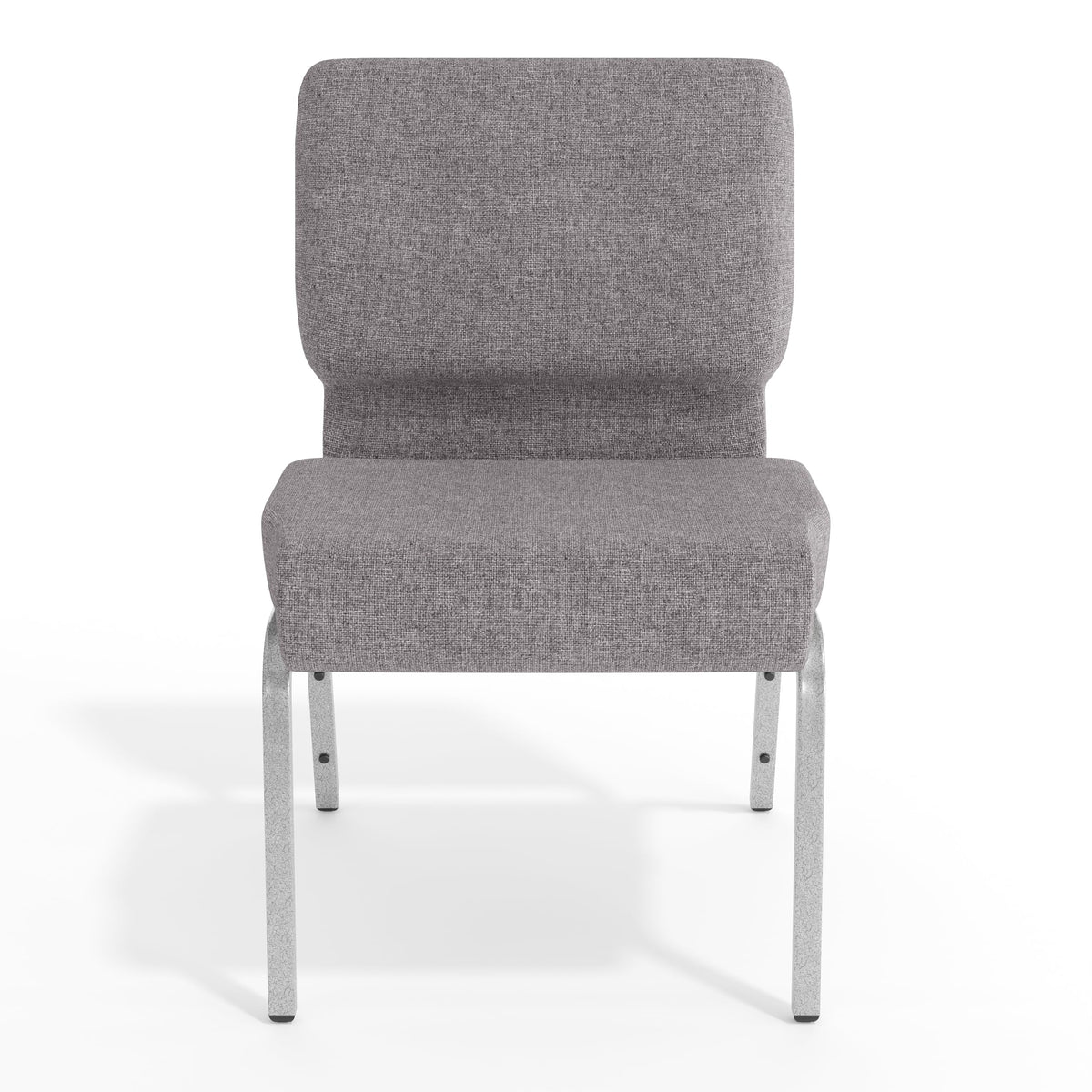 4 Pack Stacking Church Chair in Gray Fabric R110910