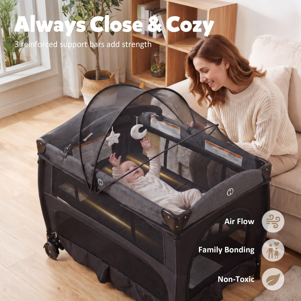 Baby Pack and Play with Bassinet H710