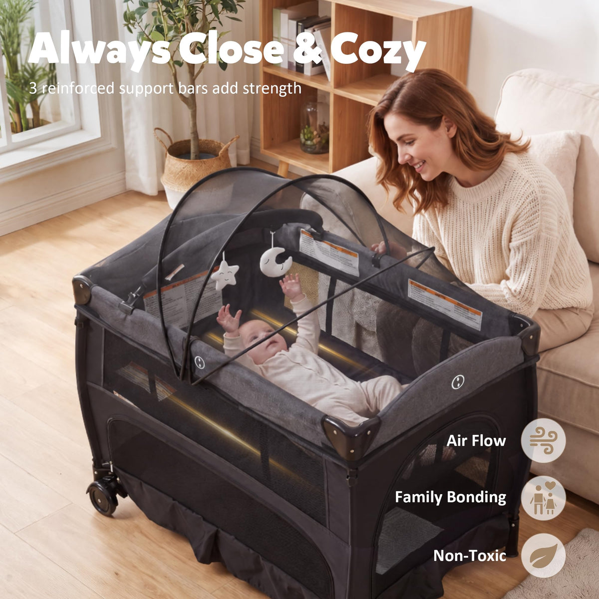 Baby Pack and Play with Bassinet H710