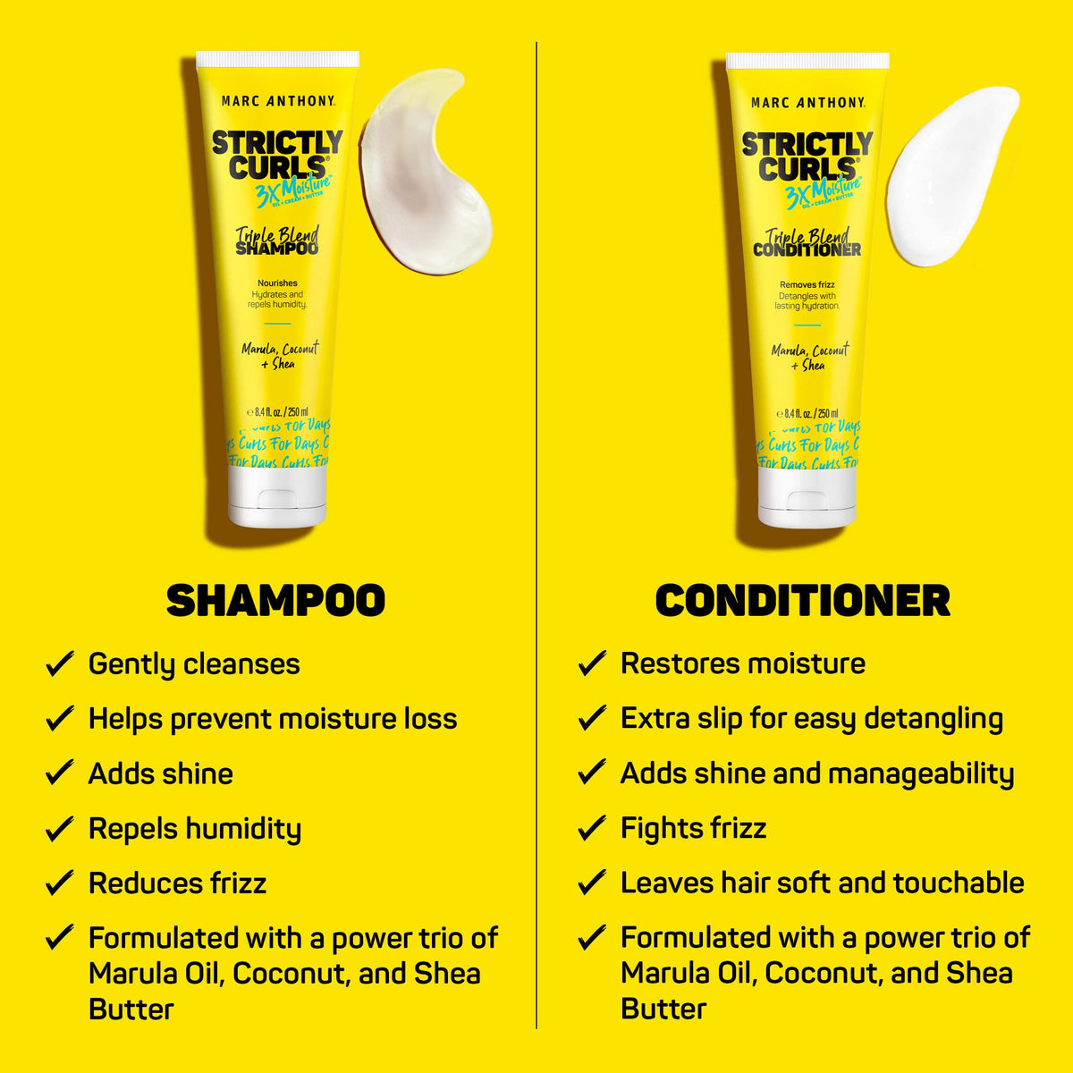 Curly Hair Shampoo & Conditioner Set K577