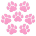 20PCS Non Slip Bathtub Stickers with Scraper, Pink, Dog Paw F9488