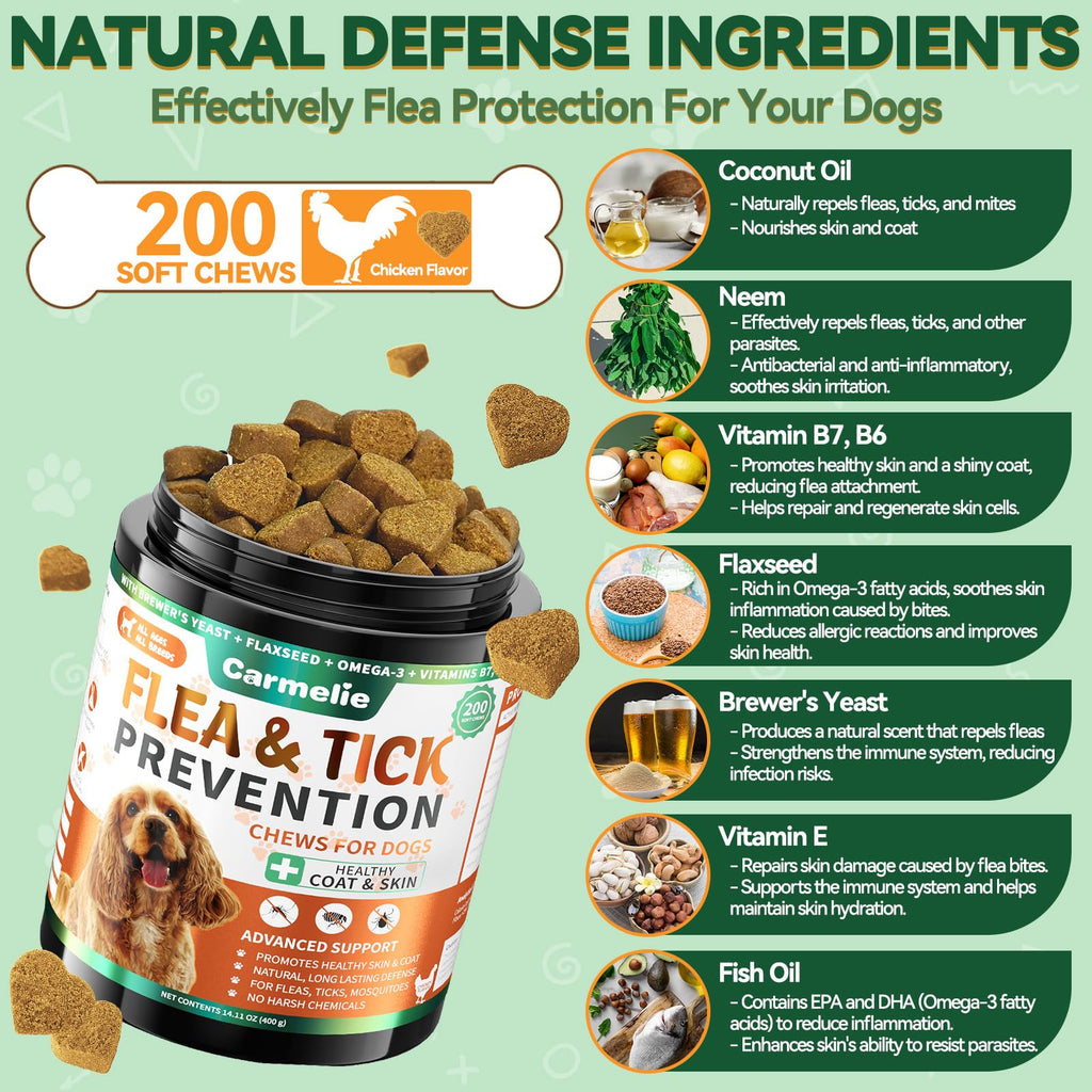 Flea and Tick Prevention for Dogs N97281