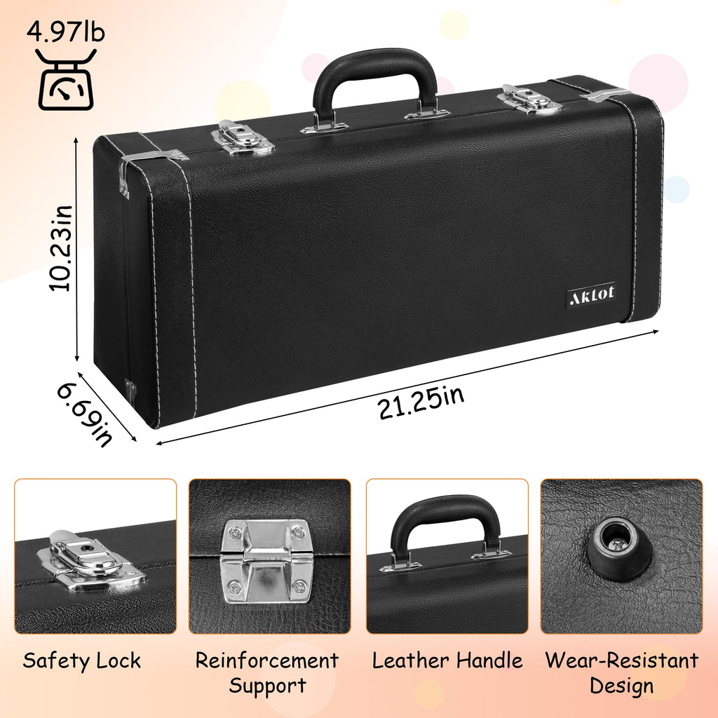 Satin Black Bb Trumpet with Hard Case W71330